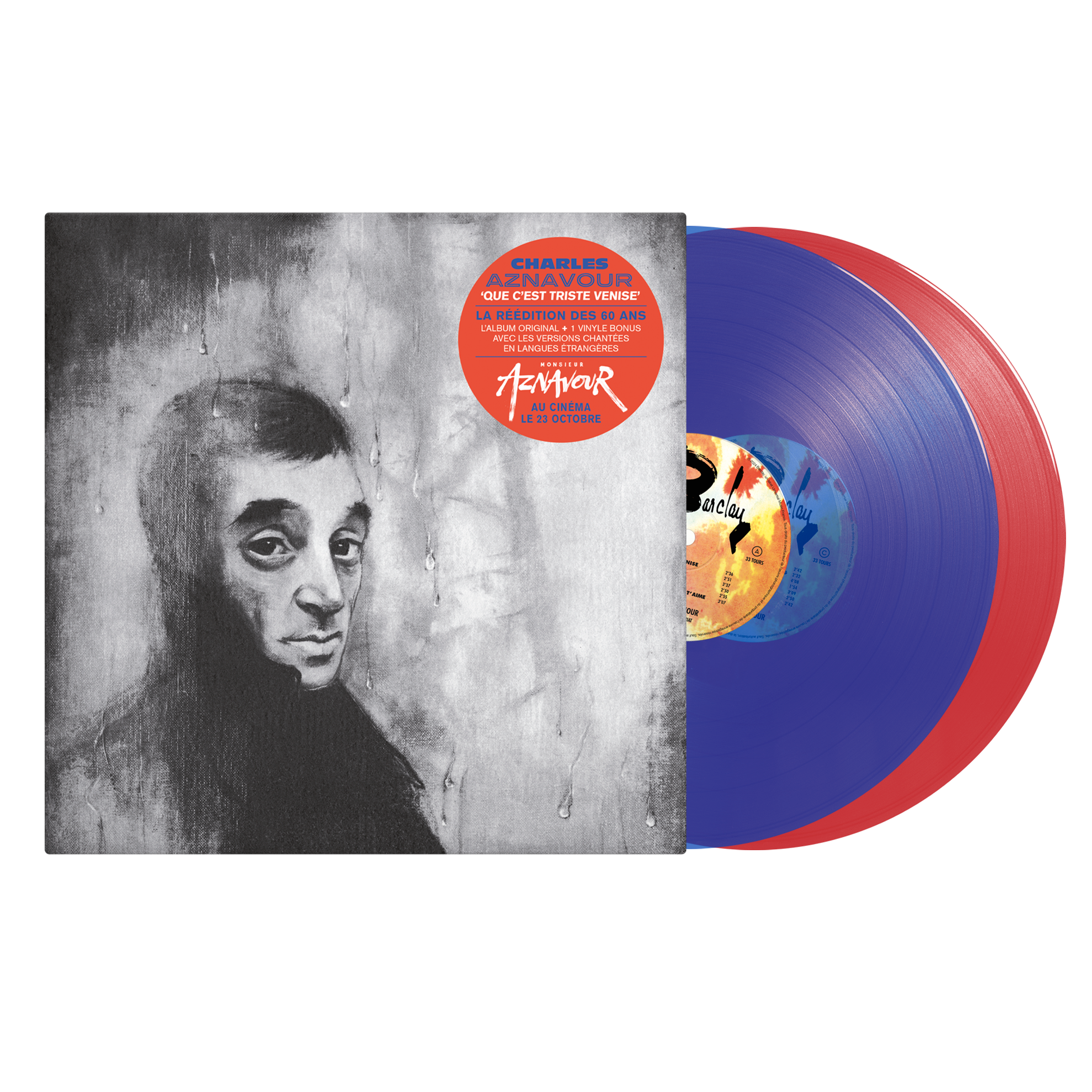 Double color vinyl "Que c'est triste Venise" (60th anniversary reissue)